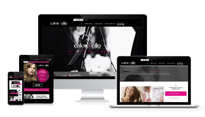 Partenariat Calor et Elite Model Look